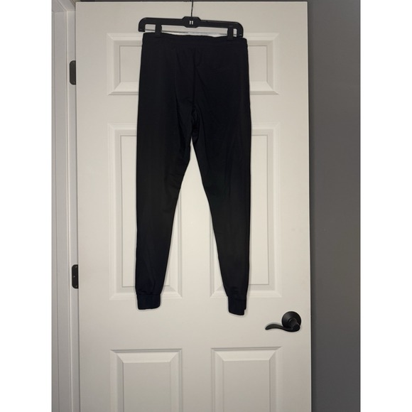 Zyia Everywhere Joggers Black W Gold Zippers Small - Picture 2 of 2